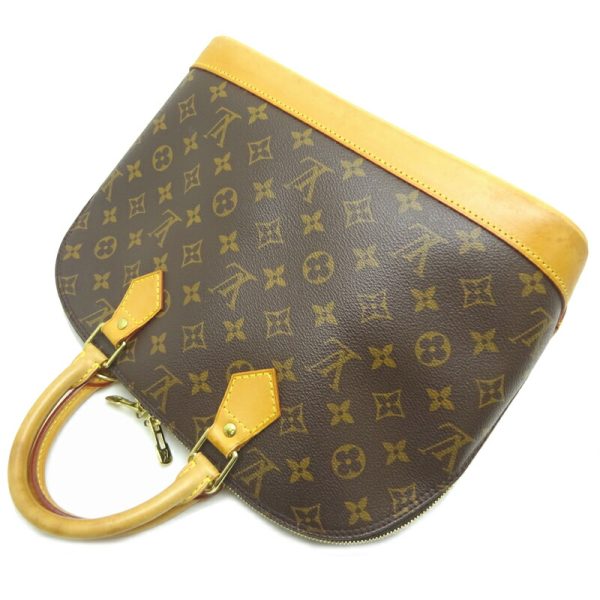 dh80094 4 Louis Vuitton Alma Monogram Handbag Brown