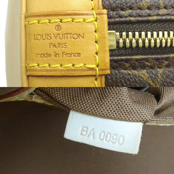 dh80094 7 Louis Vuitton Alma Monogram Handbag Brown