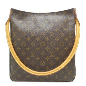 dh80099 1 GUCCI HORSEBIT GG Supreme Canvas Shoulder Bag BEIGE+BROWN