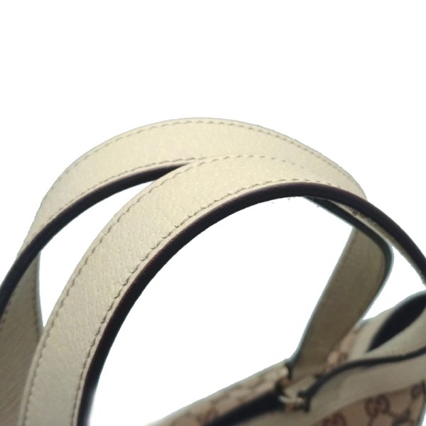 dh80123 5 Gucci Shoulder Tote Bag Beige