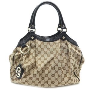 dh80124 1 Gucci Logo Tricolor Tote Bag Shoulder Bag Blue