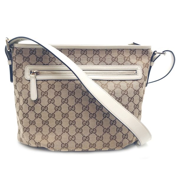 dh80126 1 Gucci Shoulder GG Bag Beige