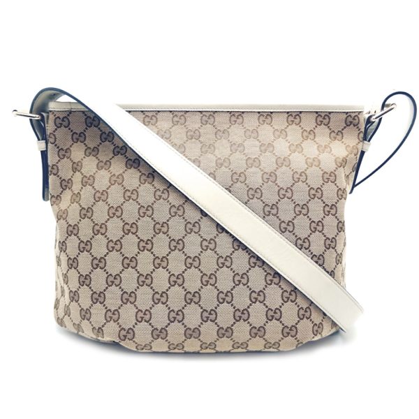 dh80126 2 Gucci Shoulder GG Bag Beige