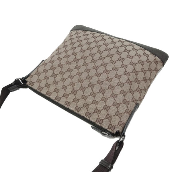 dh80129 4 Gucci Messenger GG Shoulder Bag Beige