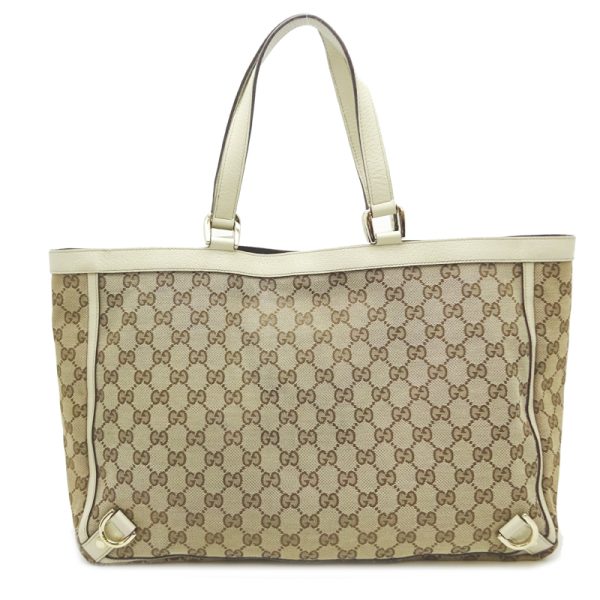 dh80131 2 Gucci GG Tote GG Tote Bag Brown