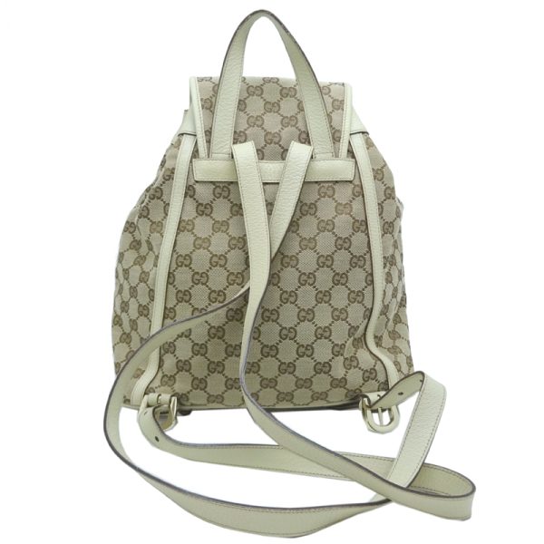 dh80168 2 Gucci Backpack GG Bag Beige