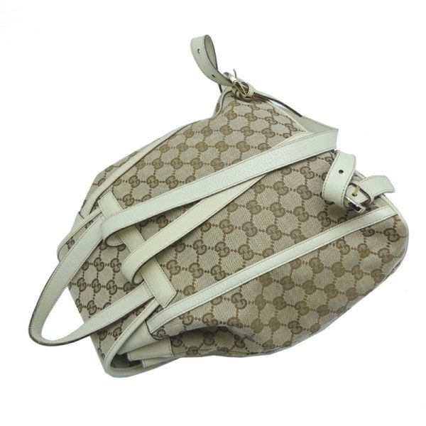 dh80168 4 Gucci Backpack GG Bag Beige