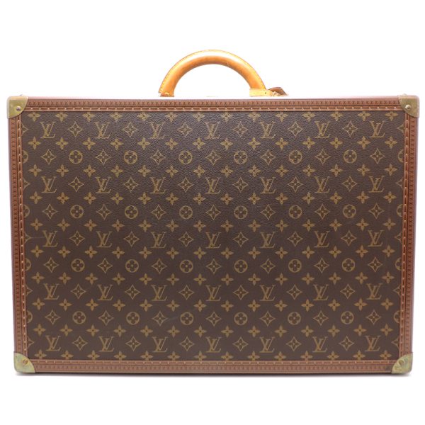 dh80309 1 Louis Vuitton Alzer 60 Monogram Trunk Brown