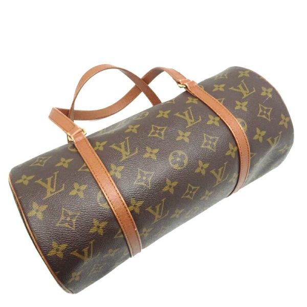 dh80317 3 Louis Vuitton Papillon 30 Monogram Handbag Brown