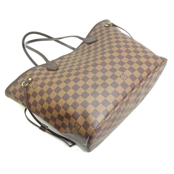 dh80504 3 Louis Vuitton Neverfull MM Damier Tote Bag Brown