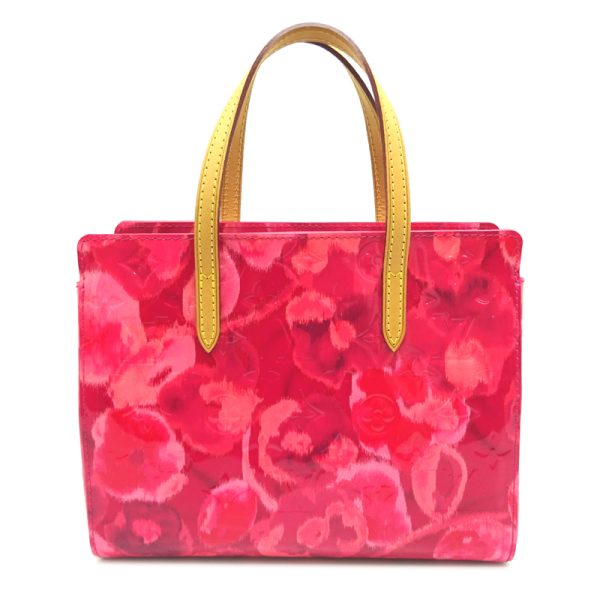 dh80505 2 Louis Vuitton Ikat Flower Catalina BB Vernis Handbag Pink