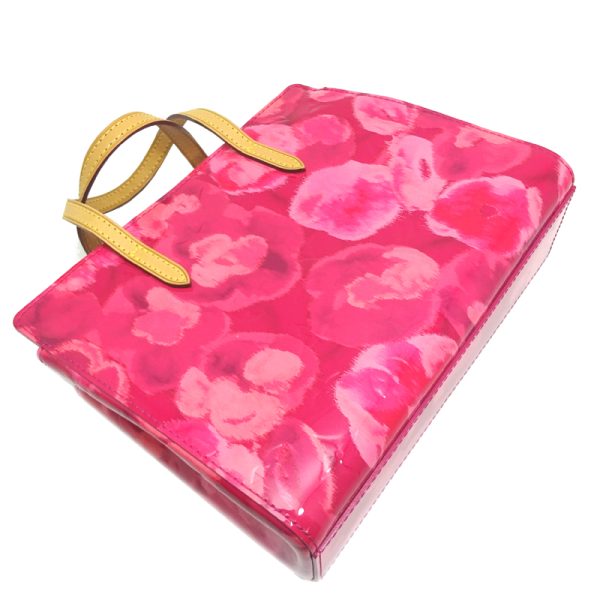 dh80505 3 Louis Vuitton Ikat Flower Catalina BB Vernis Handbag Pink