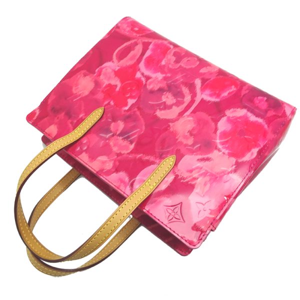 dh80505 4 Louis Vuitton Ikat Flower Catalina BB Vernis Handbag Pink