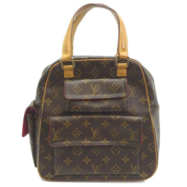 dh80558 1 Louis Vuitton Exantrie Cité Monogram Handbag Brown