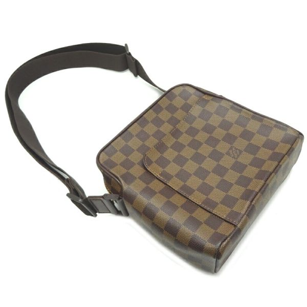 dh80562 3 Louis Vuitton Olaf PM Damier Shoulder Bag Brown