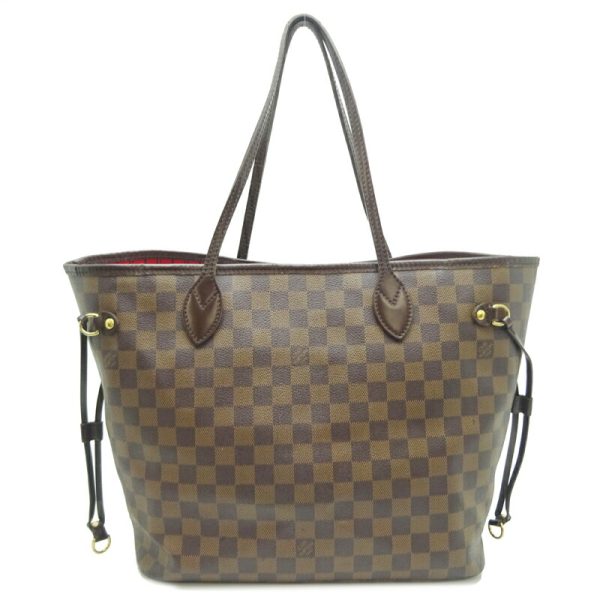 dh80688 2 Louis Vuitton Neverfull MM Damier Tote Bag Brown