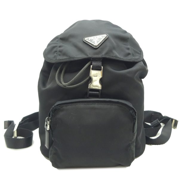 dh80692 1 Prada Mini Nylon Daypack Backpack Black