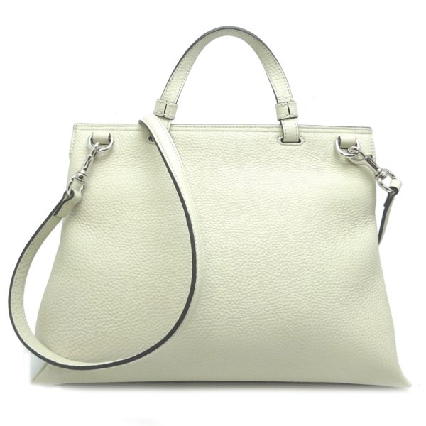 dh80949 2 Gucci Handbag Bamboo White