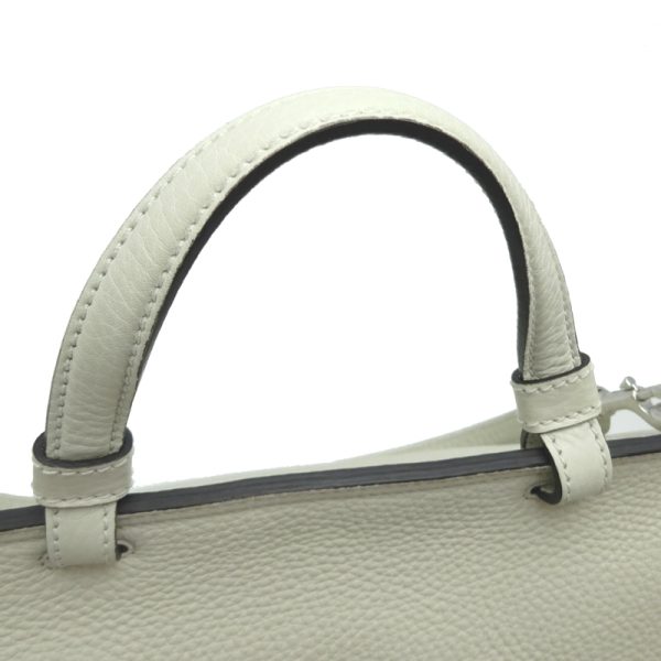 dh80949 5 Gucci Handbag Bamboo White