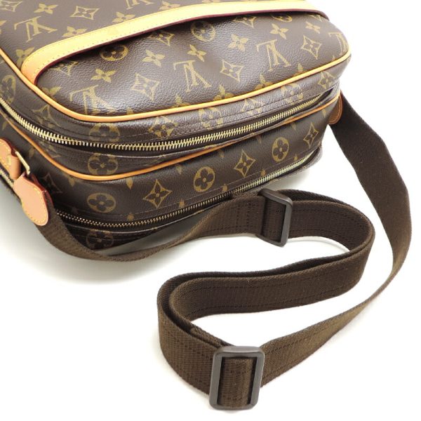 dh81010 5 Louis Vuitton Reporter PM Monogram Shoulder Bag Brown