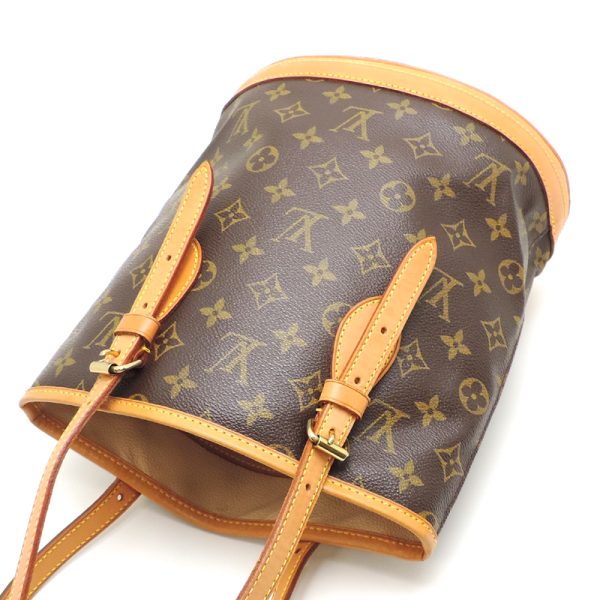 dh81013 4 Louis Vuitton Petit Baguette Monogram Tote Bag Brown