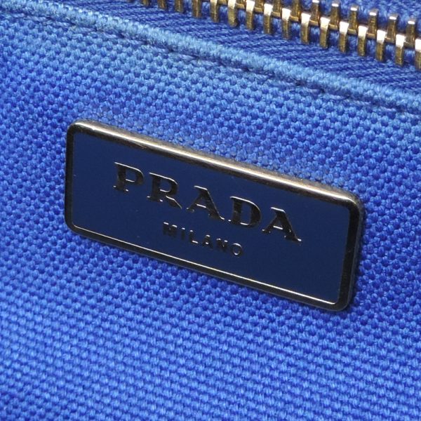 dh81018 7 Prada Canapa GM Tote Bag Blue