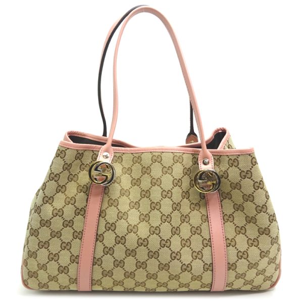 dh81059 2 Gucci GG Shoulder Bag Tote Beige