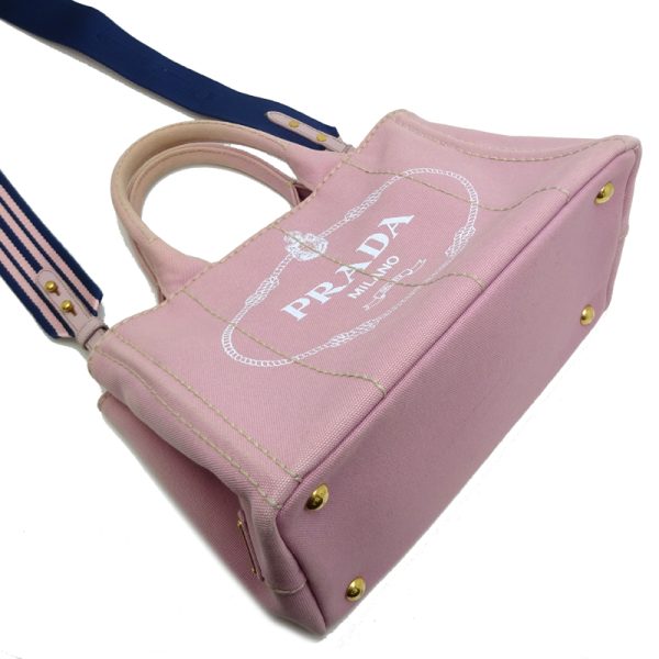 dh81063 3 Prada Canapa Handbag Pink