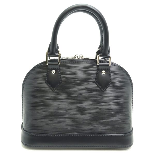 dh81089 2 Louis Vuitton Alma BB Epi Handbag Black