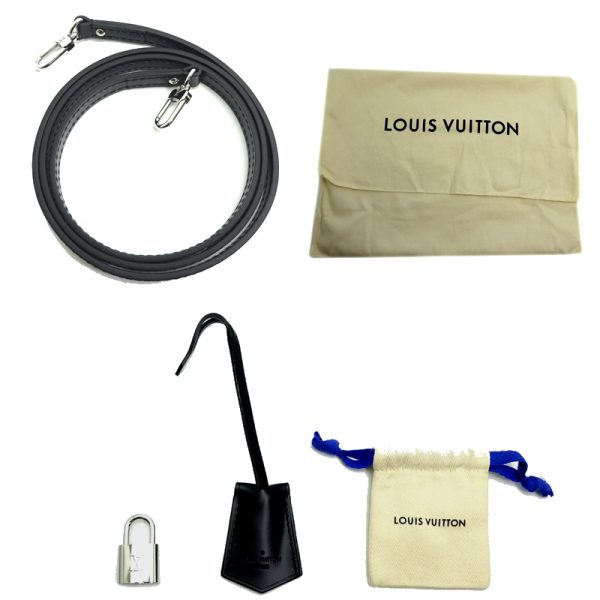 dh81089 9 Louis Vuitton Alma BB Epi Handbag Black