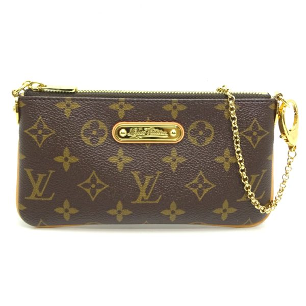 dh81091 1 Louis Vuitton Pochette Mira MM Monogram Pouch Brown