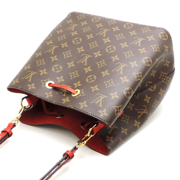 dh81123 4 Louis Vuitton Neo Noe Monogram Shoulder Bag Brown