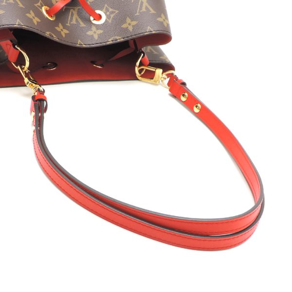 dh81123 5 Louis Vuitton Neo Noe Monogram Shoulder Bag Brown