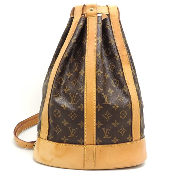 dh81124 1 Louis Vuitton Randonnée Monogram Shoulder Bag Brown