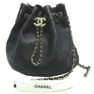 dh81176 1 Chanel Navy Quilted Patent Leather Accordion Flap Bag