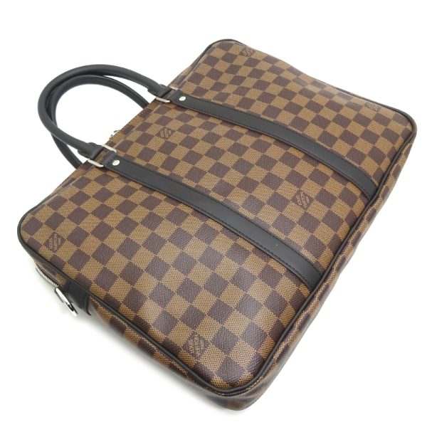 dh81292 5 Louis Vuitton Porte de Cumin Voyage Damier Bag Brown