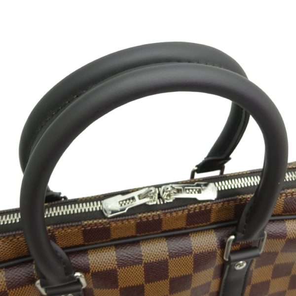 dh81292 6 Louis Vuitton Porte de Cumin Voyage Damier Bag Brown