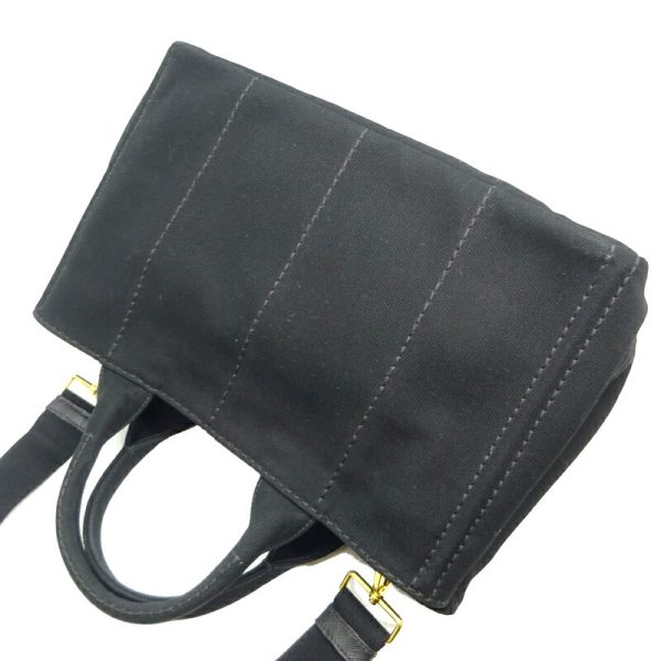 dh81296 4 Prada Canapa Handbag Black