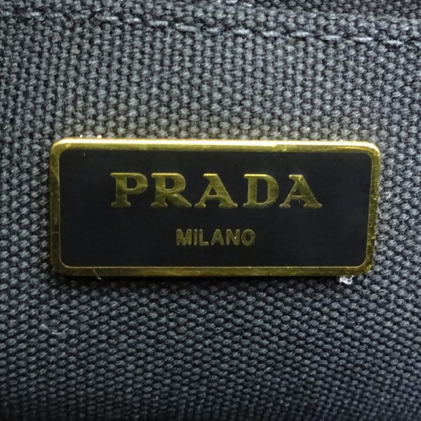 dh81296 7 Prada Canapa Handbag Black