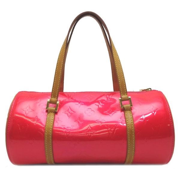 dh81299 2 Louis Vuitton Bedford Vernis Handbag Pink