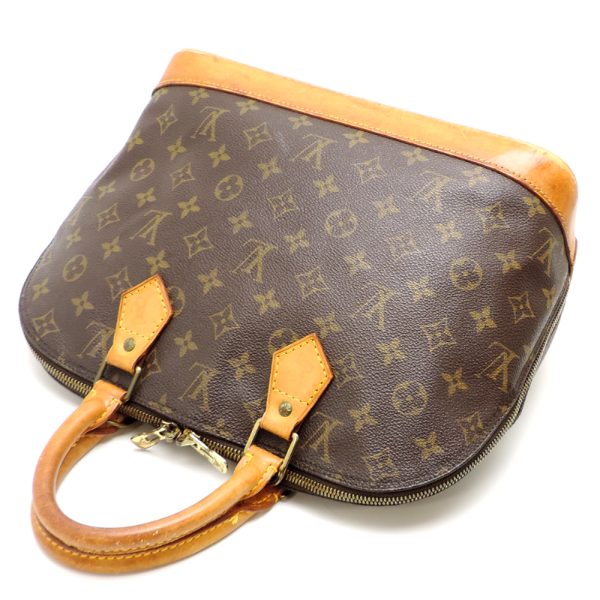 dh81384 4 Louis Vuitton Alma PM Monogram Handbag Brown