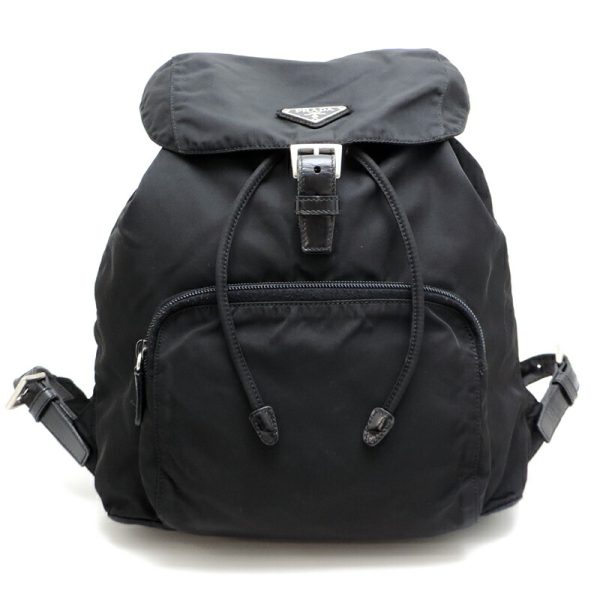 dh81388 1 Prada Nylon Backpack Daypack Black