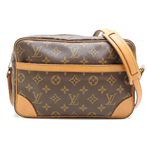 dh81405 1 Louis Vuitton Trocadero PM Monogram Shoulder Bag Brown