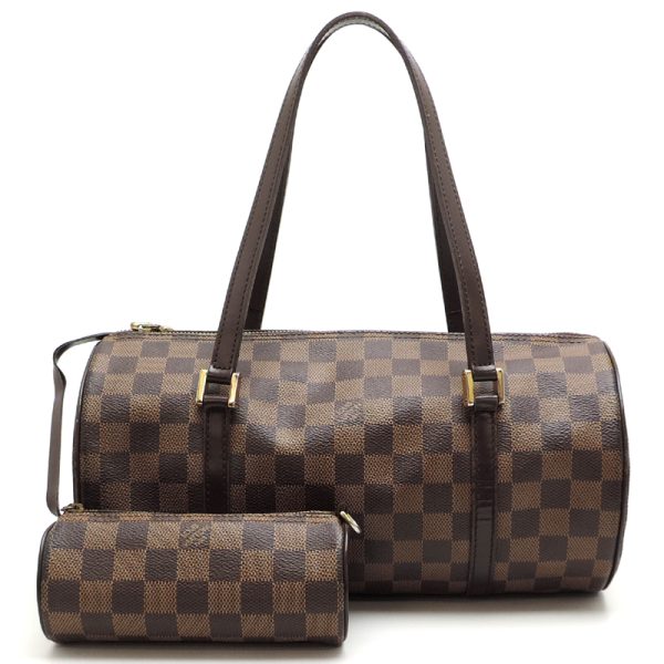 dh81410 1 Louis Vuitton Papillon 30 Damier Handbag Brown