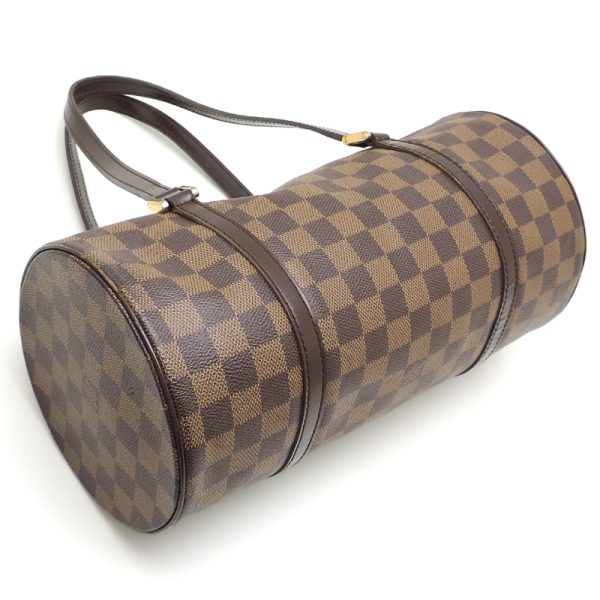 dh81410 3 Louis Vuitton Papillon 30 Damier Handbag Brown