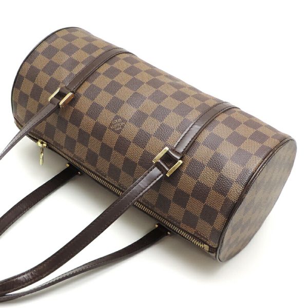 dh81410 4 Louis Vuitton Papillon 30 Damier Handbag Brown