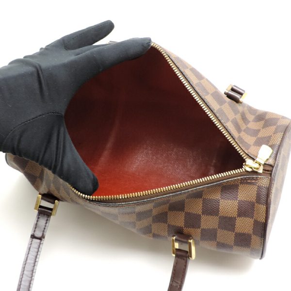 dh81410 6 Louis Vuitton Papillon 30 Damier Handbag Brown