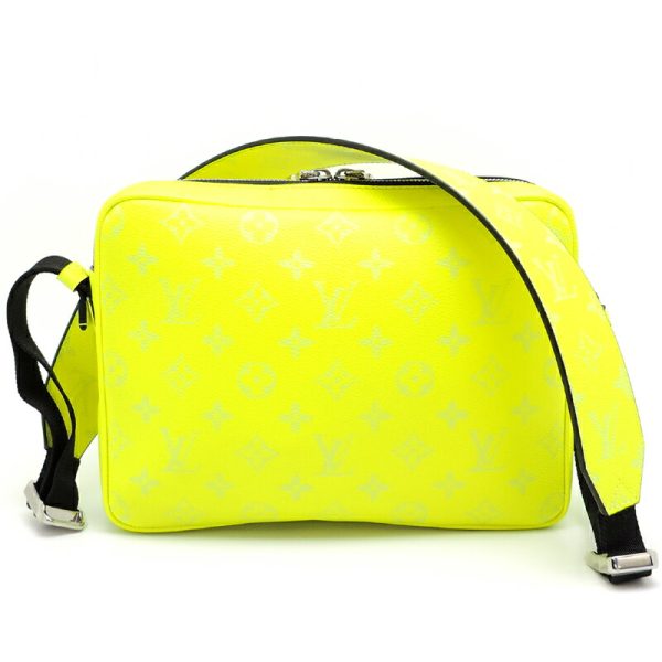 dh81515 2 Louis Vuitton Outdoor Messenger Taigarama Shoulder Bag Yellow