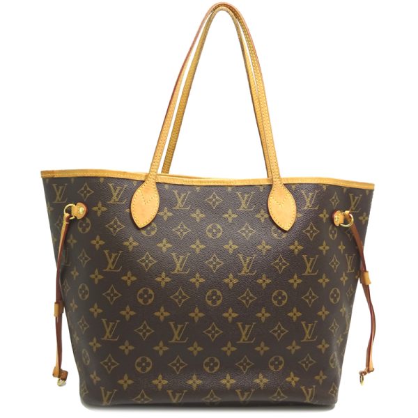 dh81564 1 Louis Vuitton Neverfull MM Monogram Tote Bag Brown