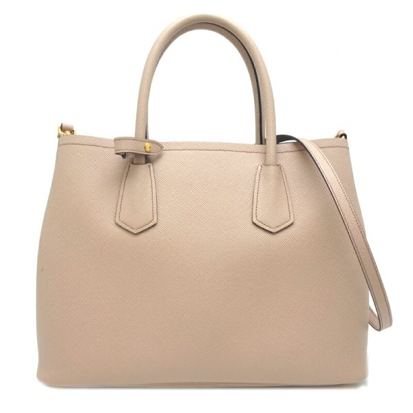 dh81882 2 Prada Cuir Bag Saffiano Cameo Beige Shoulder Bag